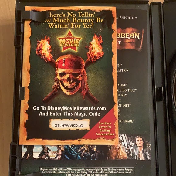 Pirates of the Caribbean DVD - Picture 4 of 7